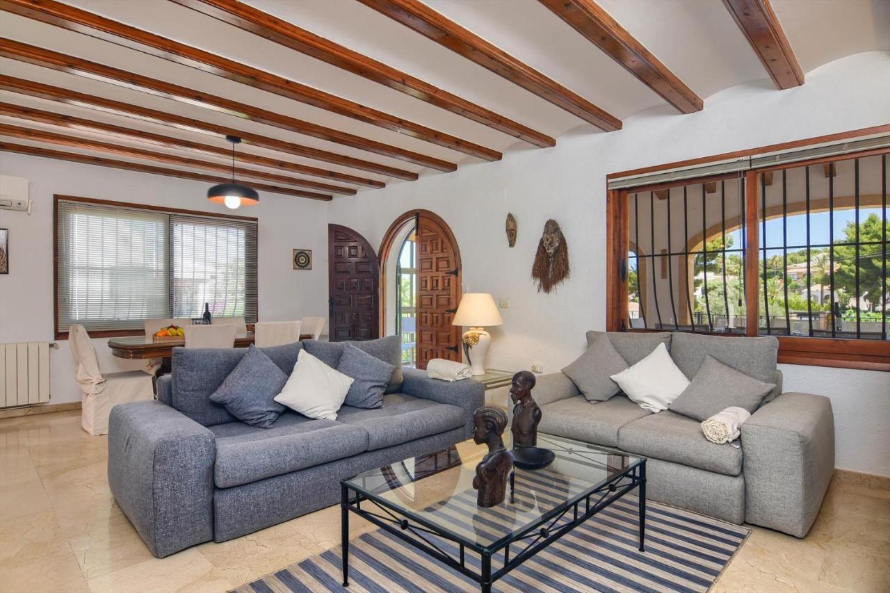 Villa Margarita - A Tranquil Oasis With Large Private Pool Xabia Bagian luar foto